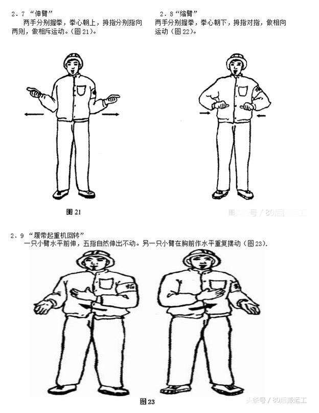 起重吊裝手勢指揮圖5